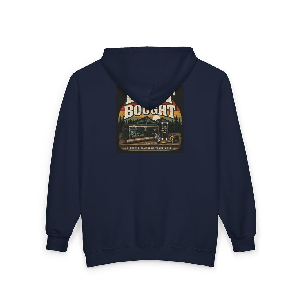 Built Not Bought - Full-Zip Hooded Sweatshirt