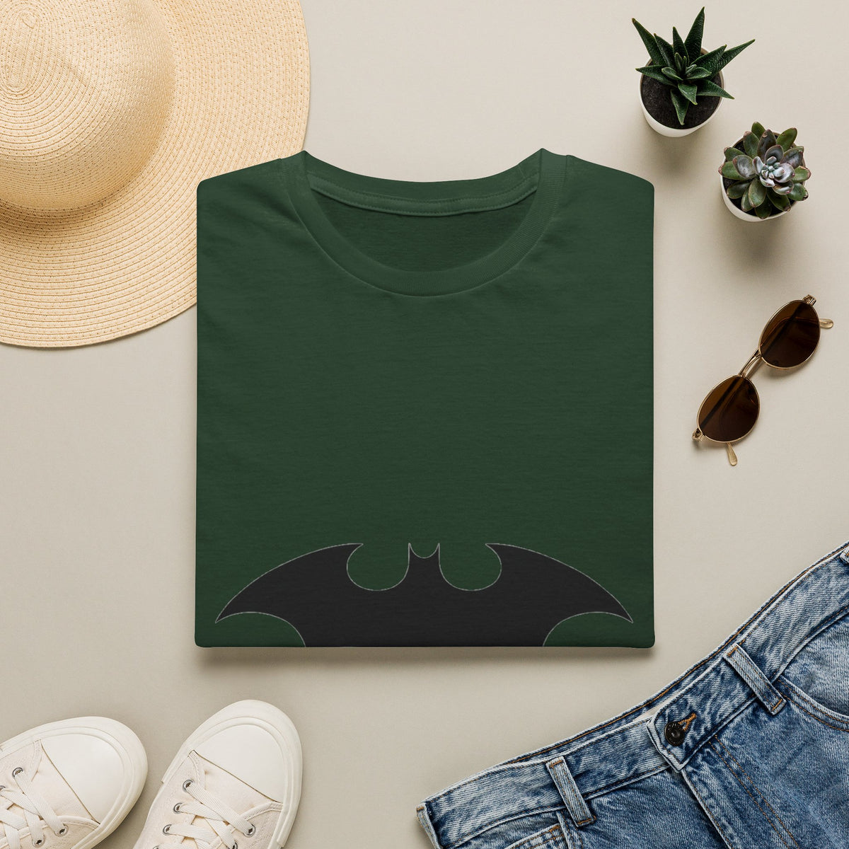 Midnight Bat Emblem - Classic Tee