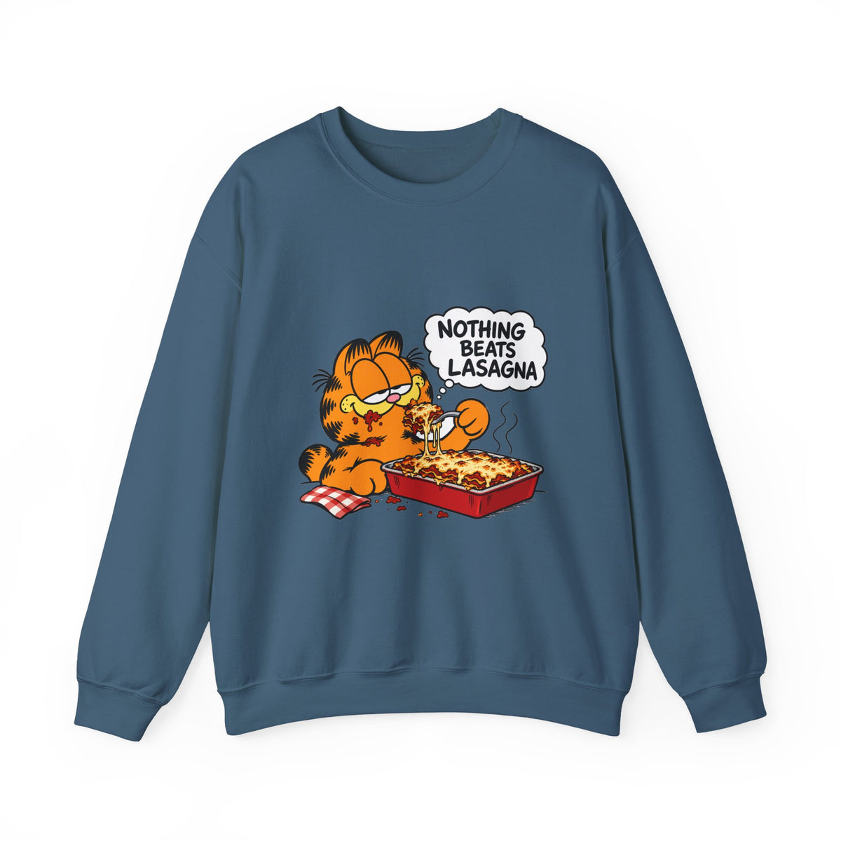 Nothing Beats Lasagna - Crewneck Sweatshirt