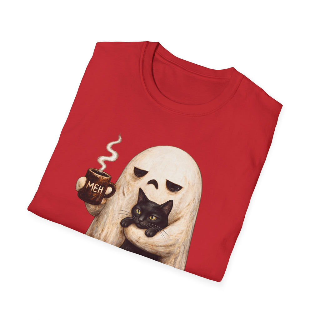 Meh Ghost and Black Cat - Classic Tee