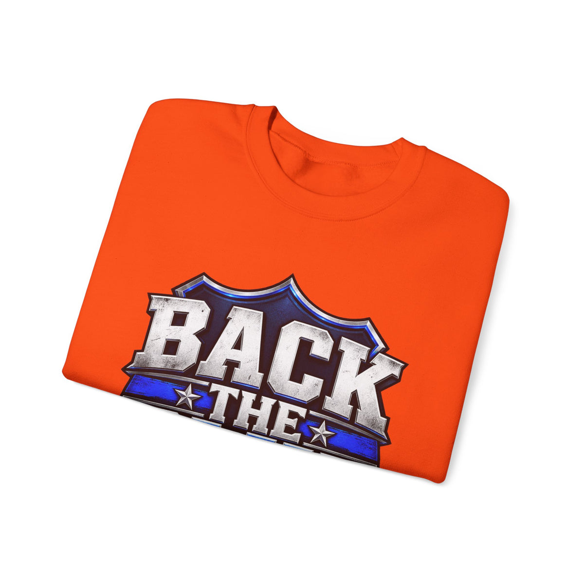 Back the Blue Shield - Crewneck Sweatshirt