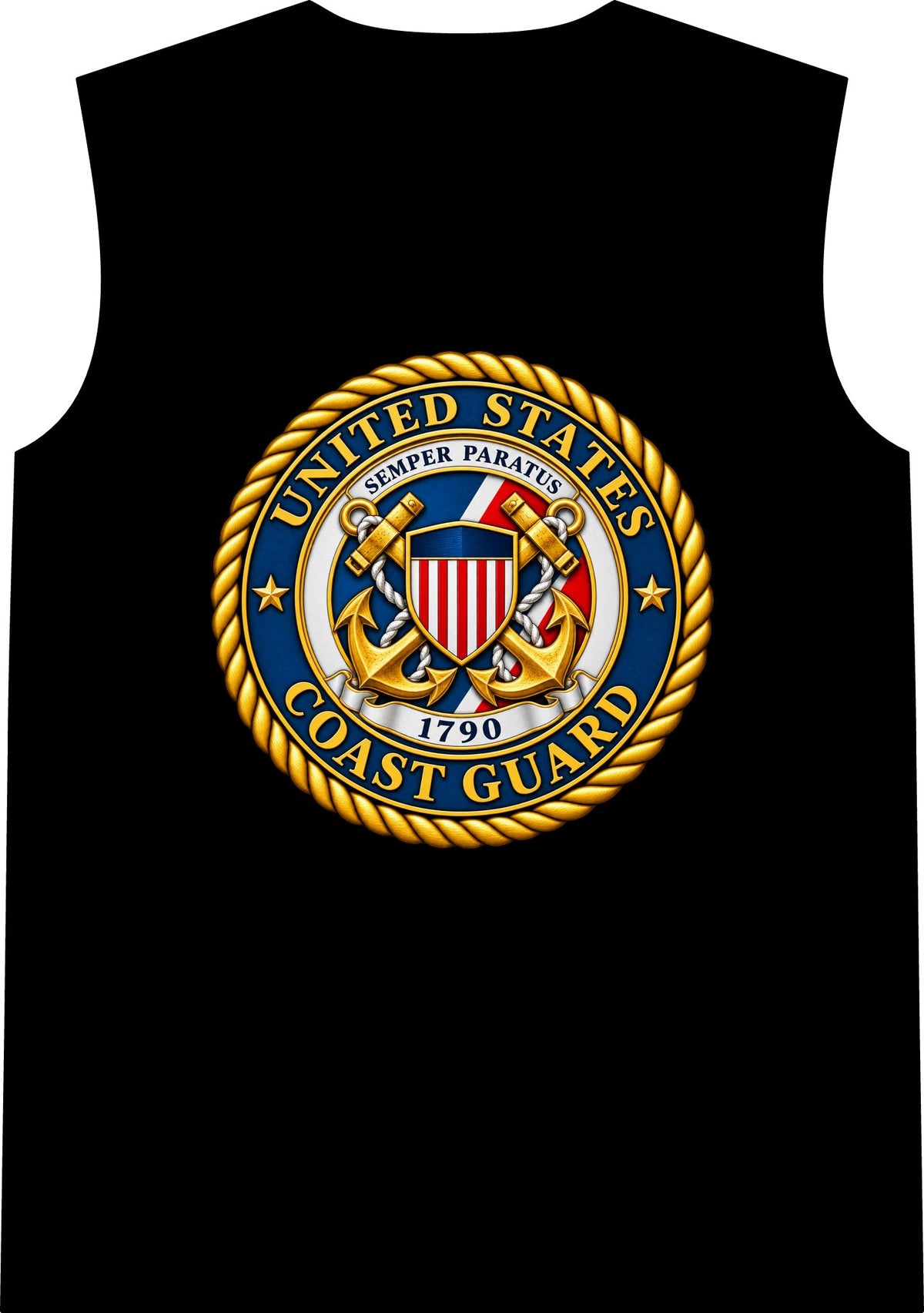 U.S. Coast Guard Emblem - Classic Tank