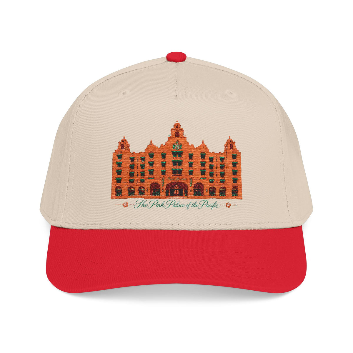 The Pink Palace of the Pacific - OTTO Baseball Hat
