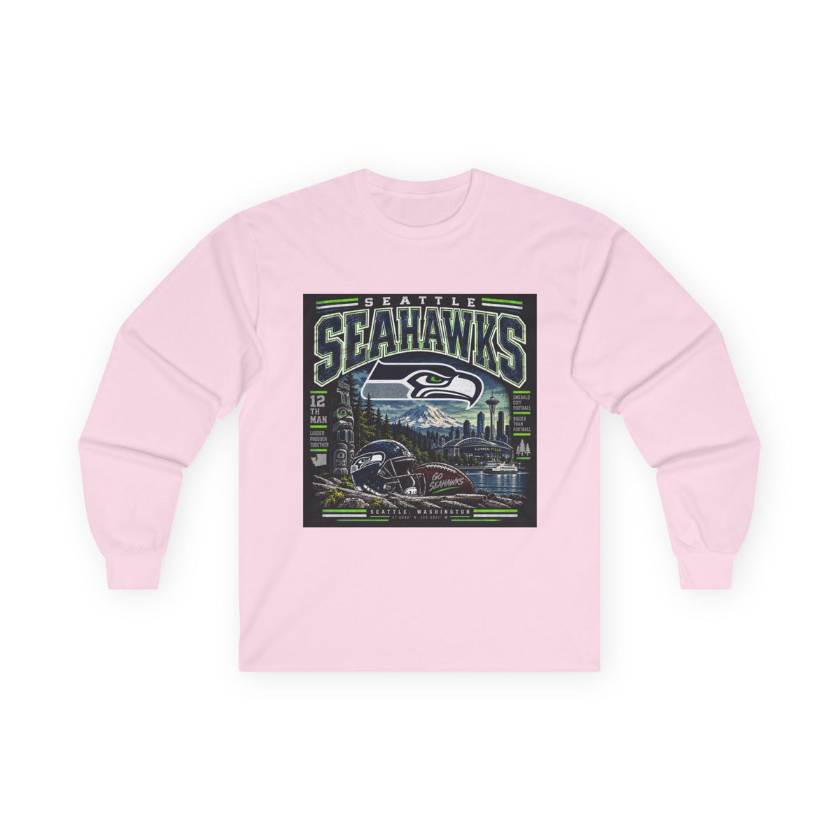 Seattle Seahawks Pride - Unisex Ultra Cotton Long Sleeve Tee