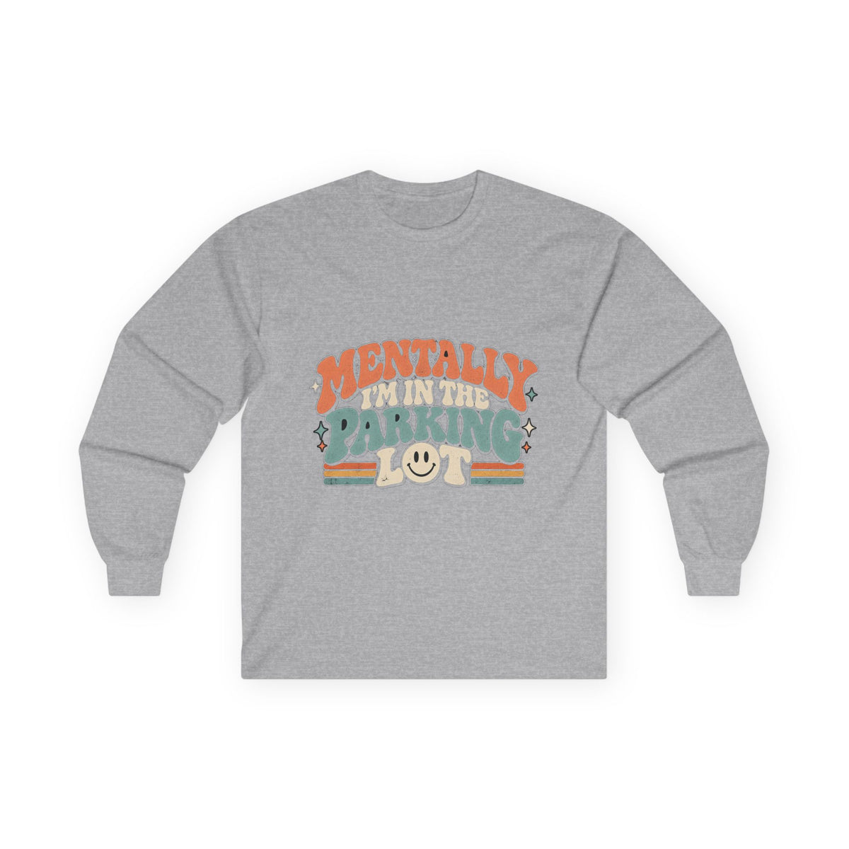 Secretly Plotting Dark Parking - Unisex Ultra Cotton Long Sleeve Tee