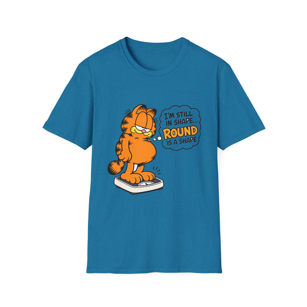 Round Shape Garfield - Classic Tee