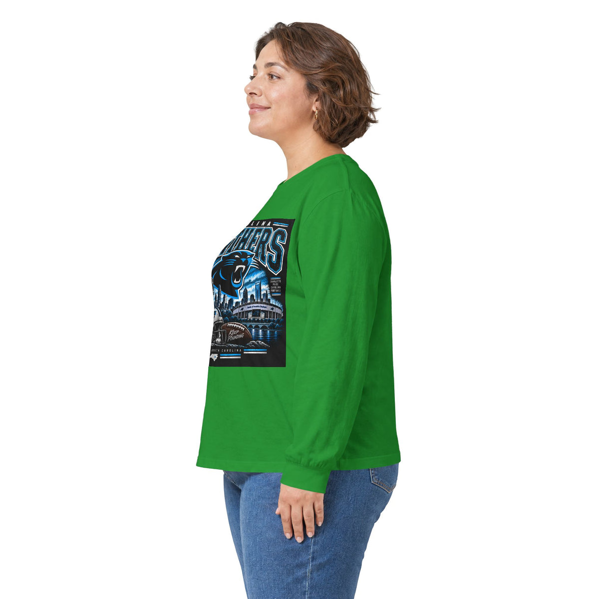 Carolina Panthers Keep Pounding - Unisex Ultra Cotton Long Sleeve Tee
