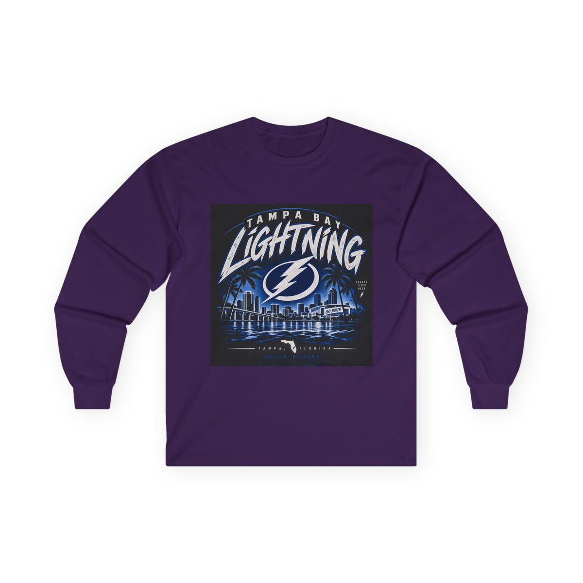 Lightning Strike Tampa Bay - Unisex Ultra Cotton Long Sleeve Tee