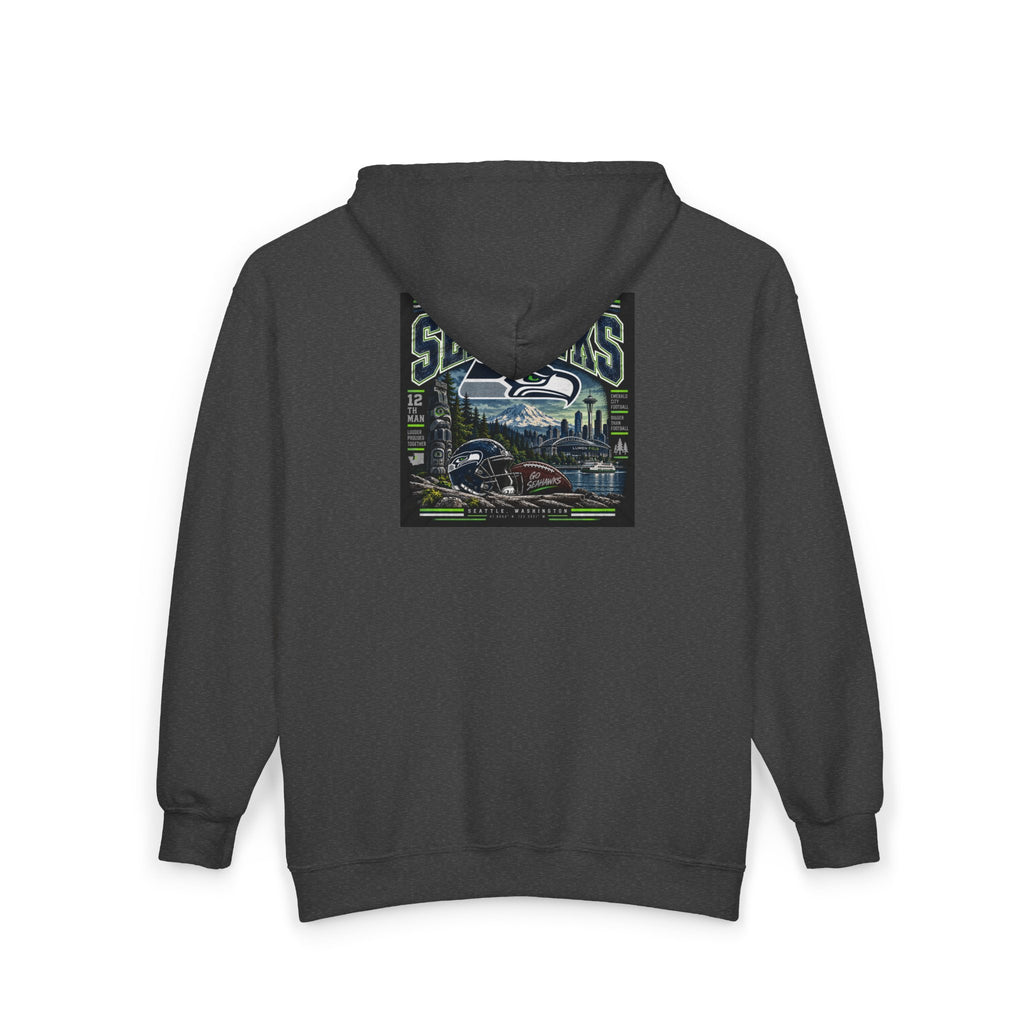 Seattle Seahawks - Full-Zip Hooded Sweatshirt
