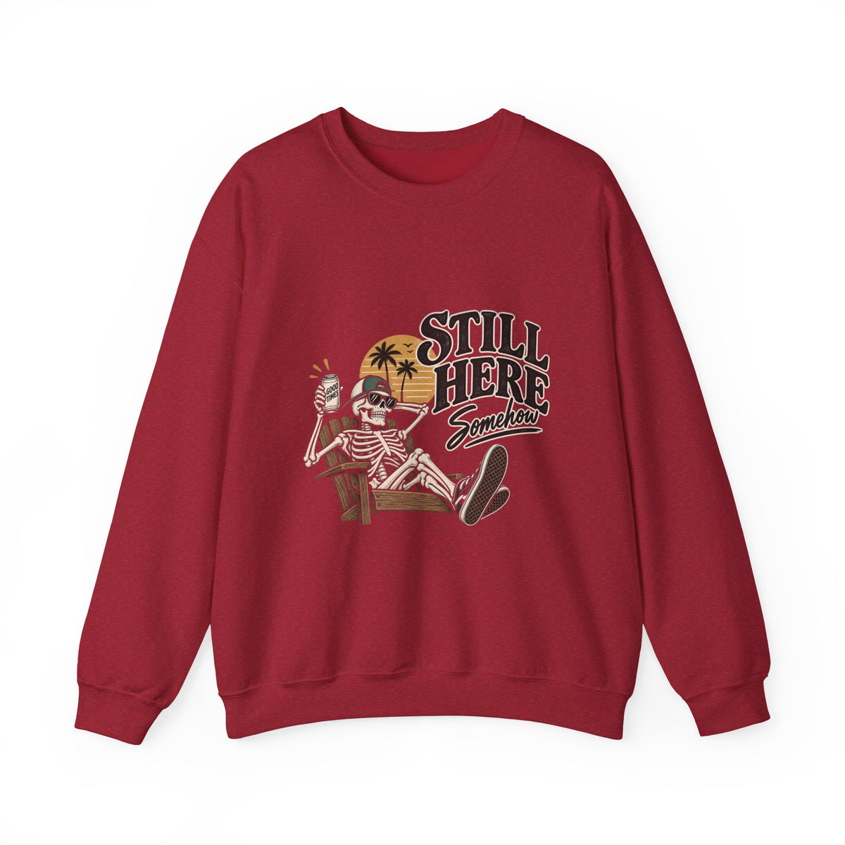 Still Here Somehow - Crewneck Sweatshirt