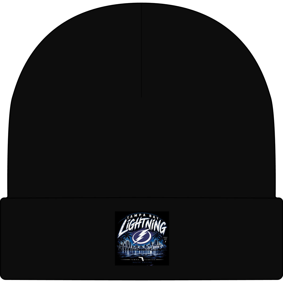 Lightning Strike Tampa Bay - AS Colour 1107 Cuff Beanie