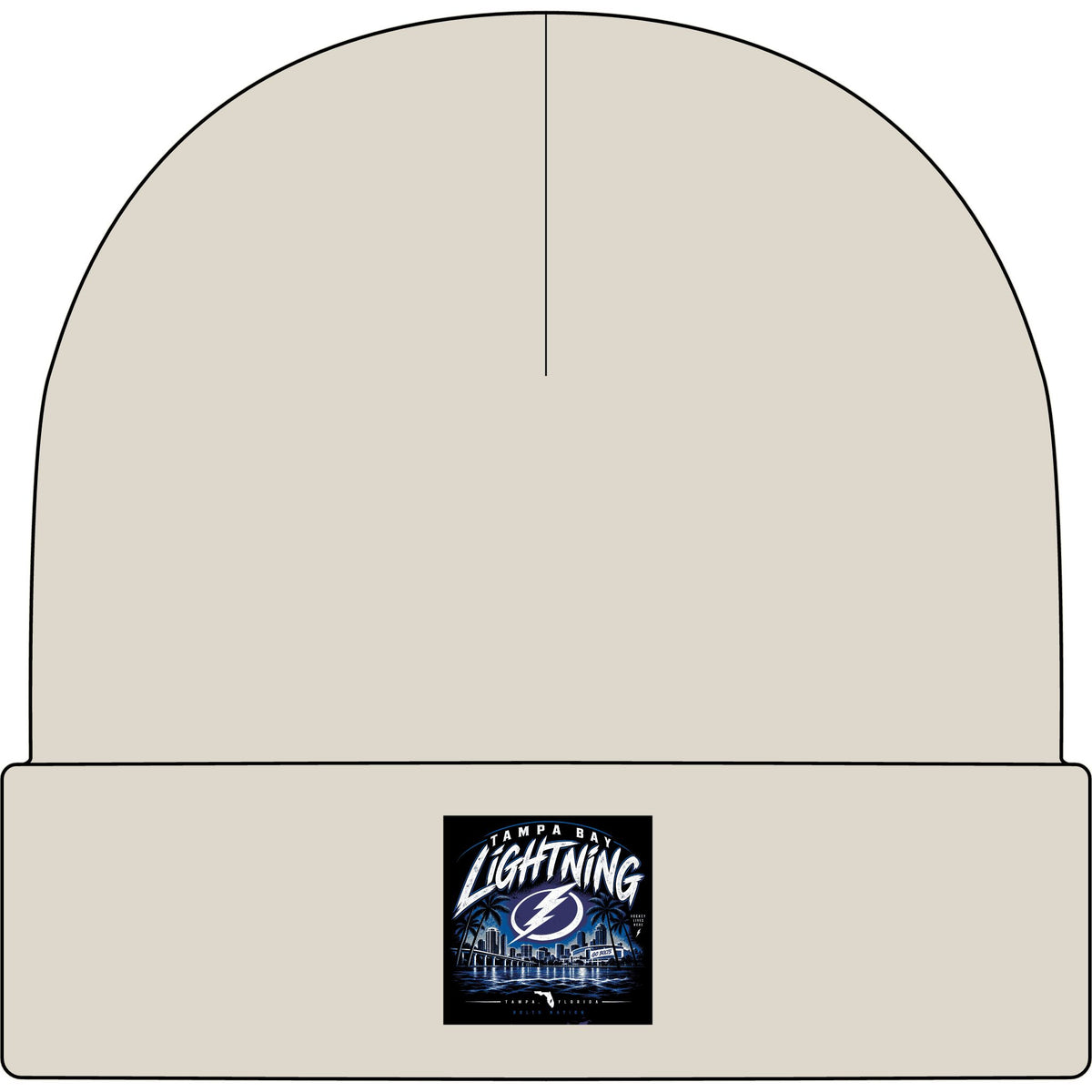 Lightning Strike Tampa Bay - AS Colour 1107 Cuff Beanie