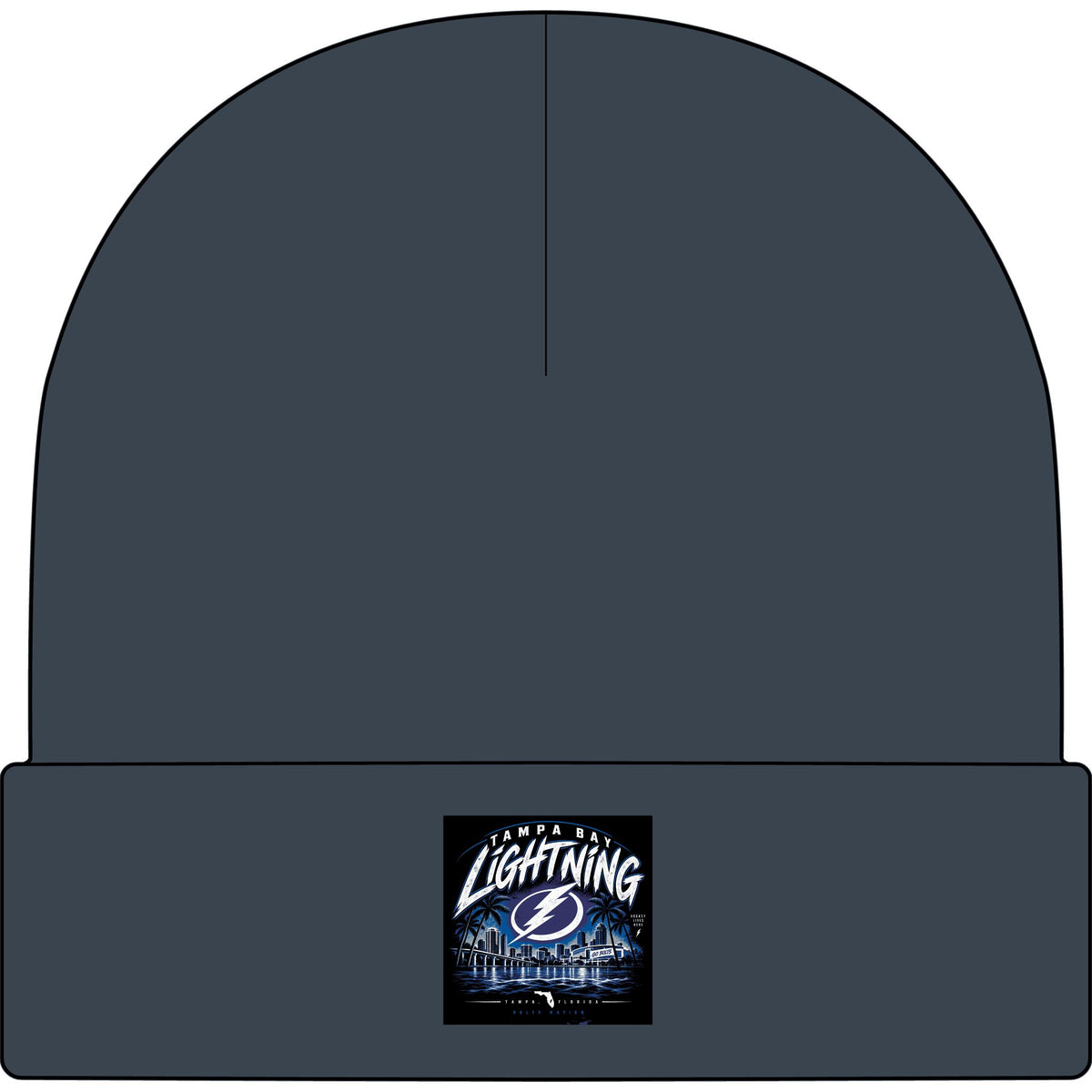 Lightning Strike Tampa Bay - AS Colour 1107 Cuff Beanie