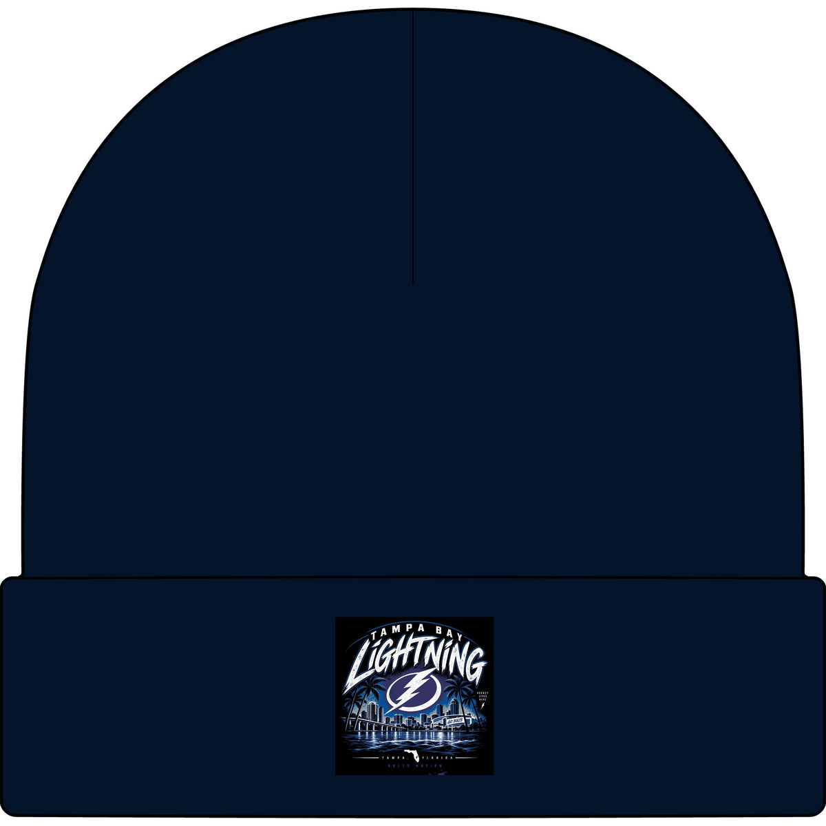 Lightning Strike Tampa Bay - AS Colour 1107 Cuff Beanie