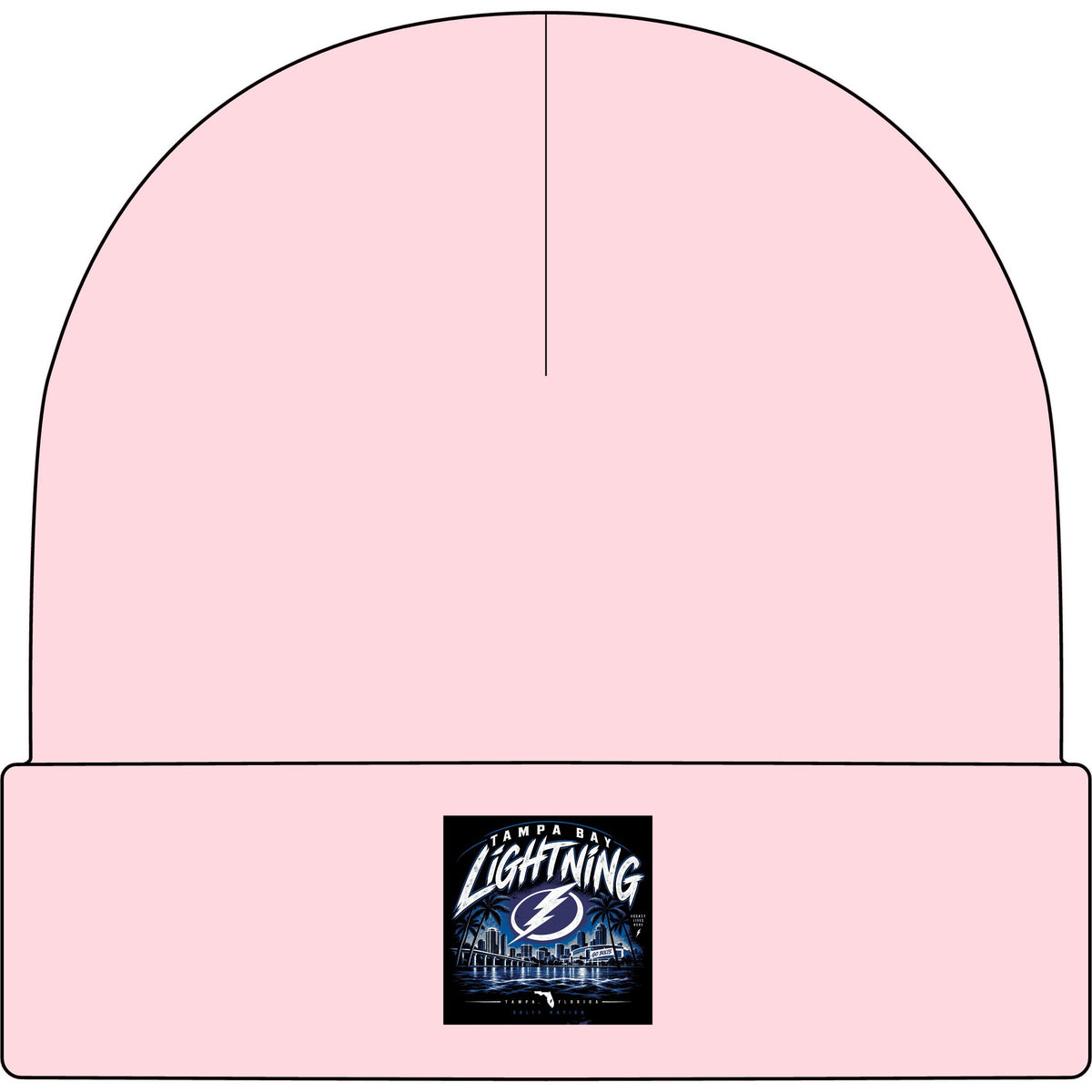 Lightning Strike Tampa Bay - AS Colour 1107 Cuff Beanie