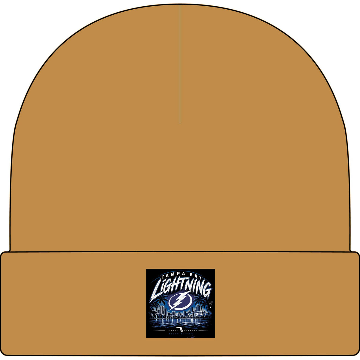 Lightning Strike Tampa Bay - AS Colour 1107 Cuff Beanie
