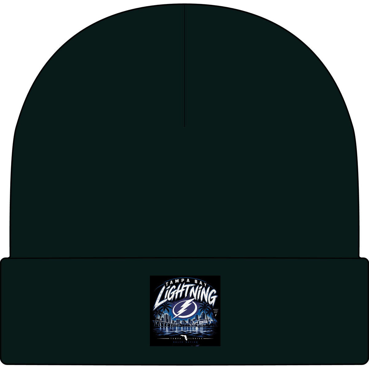 Lightning Strike Tampa Bay - AS Colour 1107 Cuff Beanie