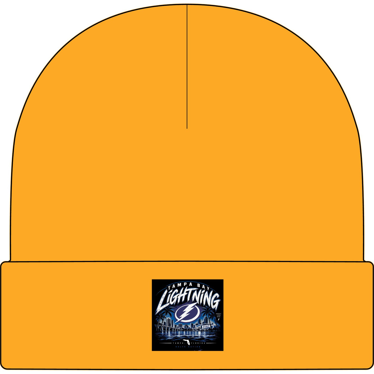 Lightning Strike Tampa Bay - AS Colour 1107 Cuff Beanie