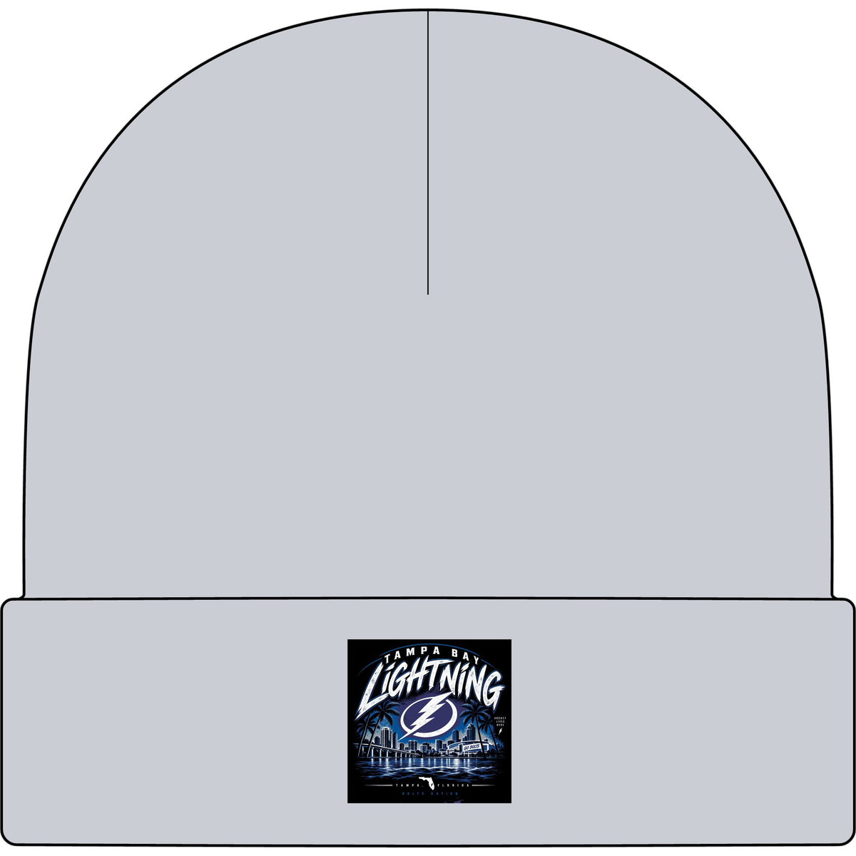 Lightning Strike Tampa Bay - AS Colour 1107 Cuff Beanie