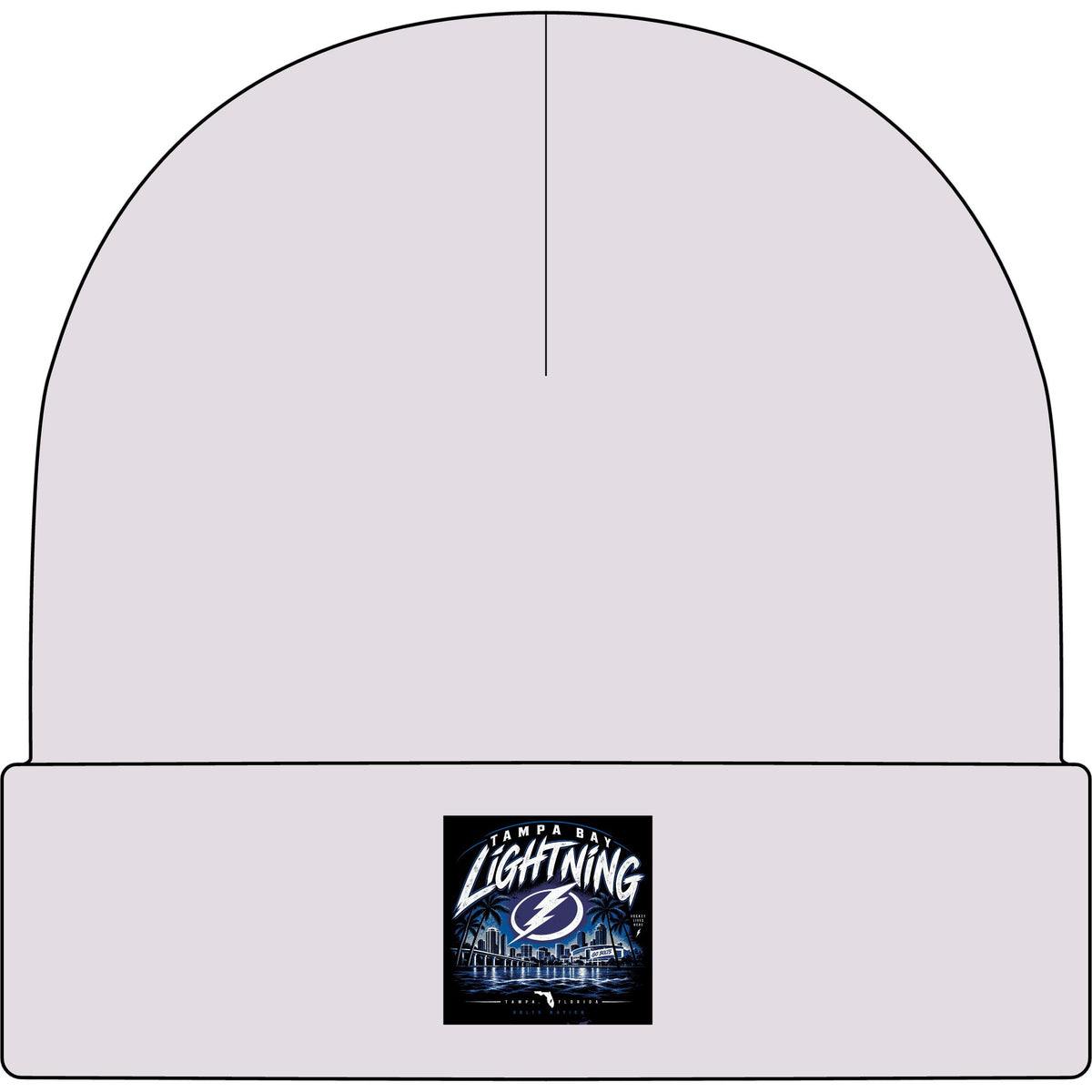 Lightning Strike Tampa Bay - AS Colour 1107 Cuff Beanie