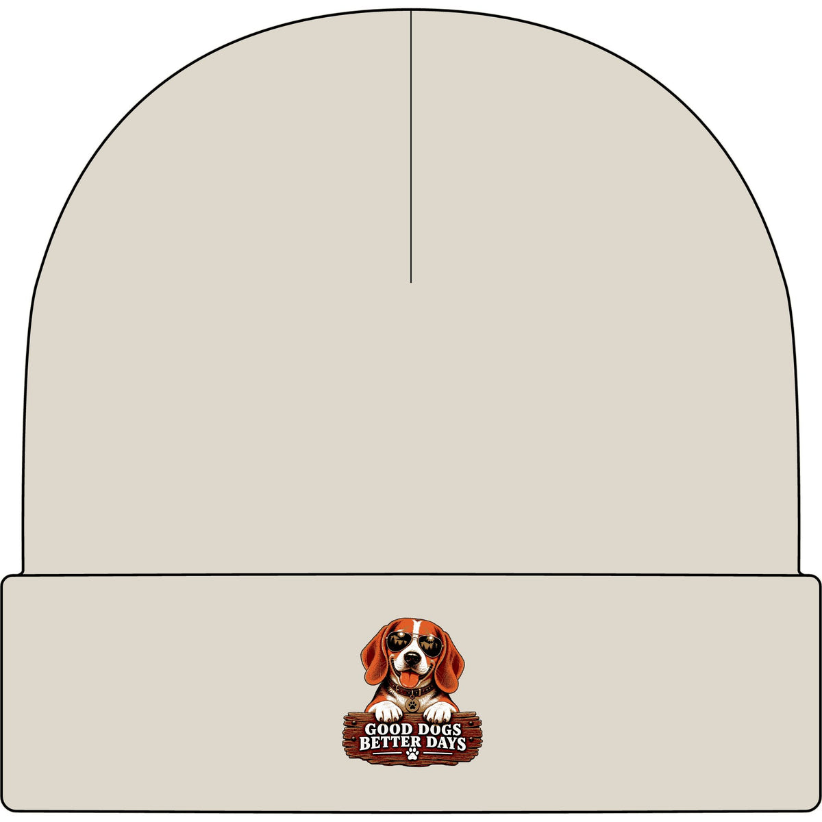 Good Dogs, Better Days - AS Colour 1107 Cuff Beanie