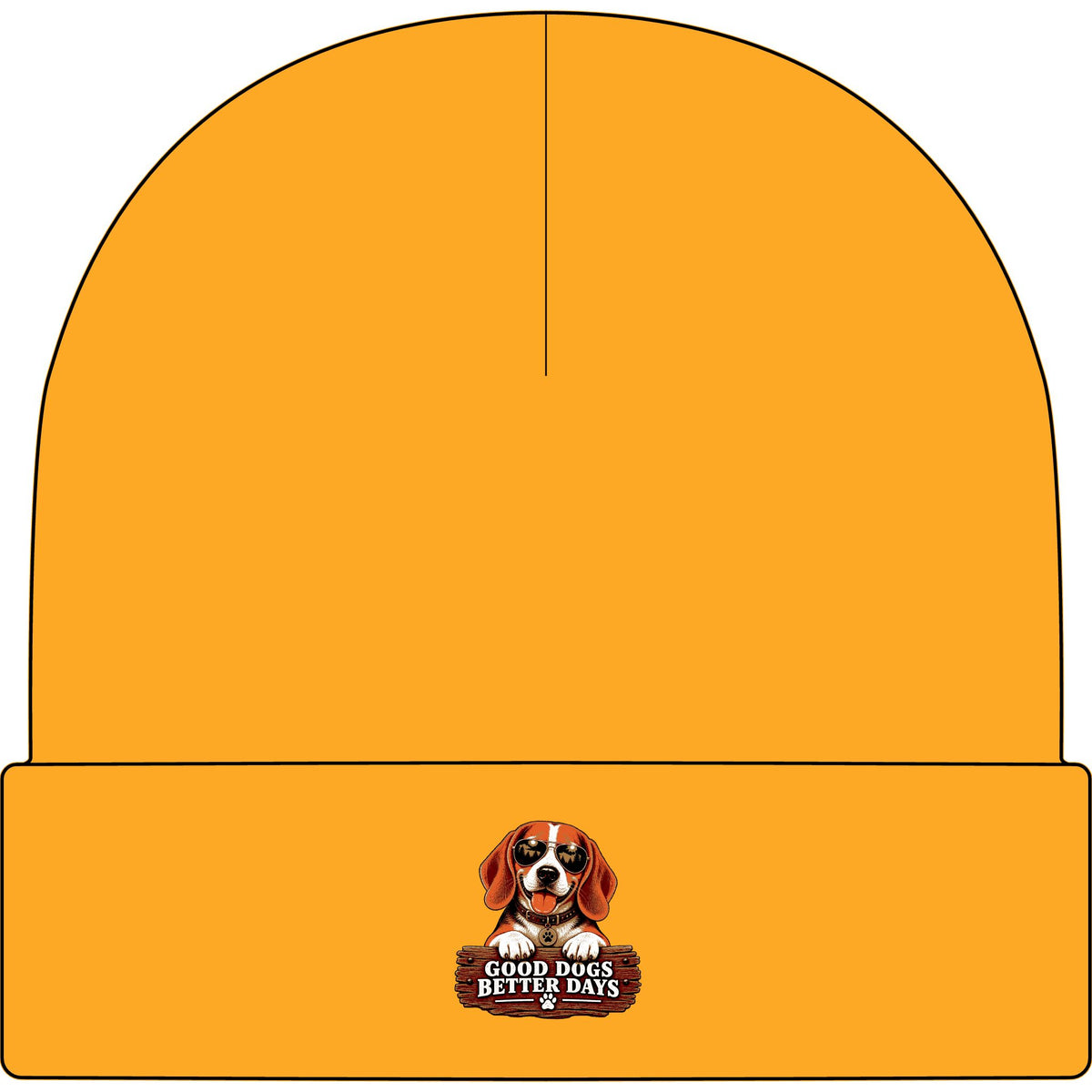 Good Dogs, Better Days - AS Colour 1107 Cuff Beanie