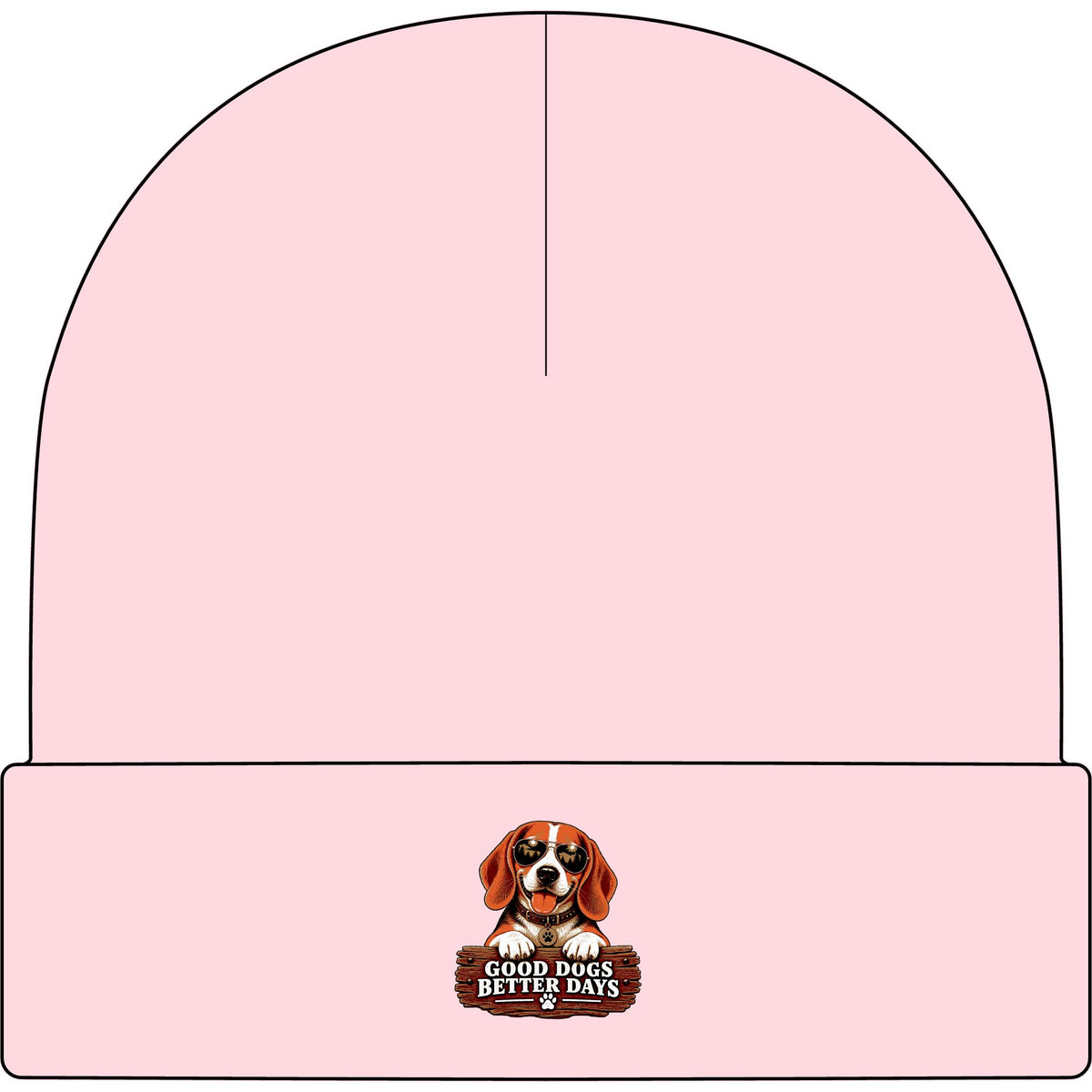 Good Dogs, Better Days - AS Colour 1107 Cuff Beanie