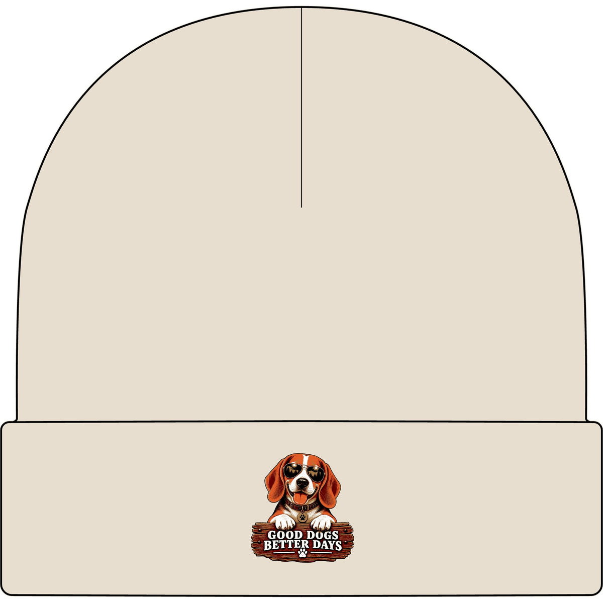 Good Dogs, Better Days - AS Colour 1107 Cuff Beanie