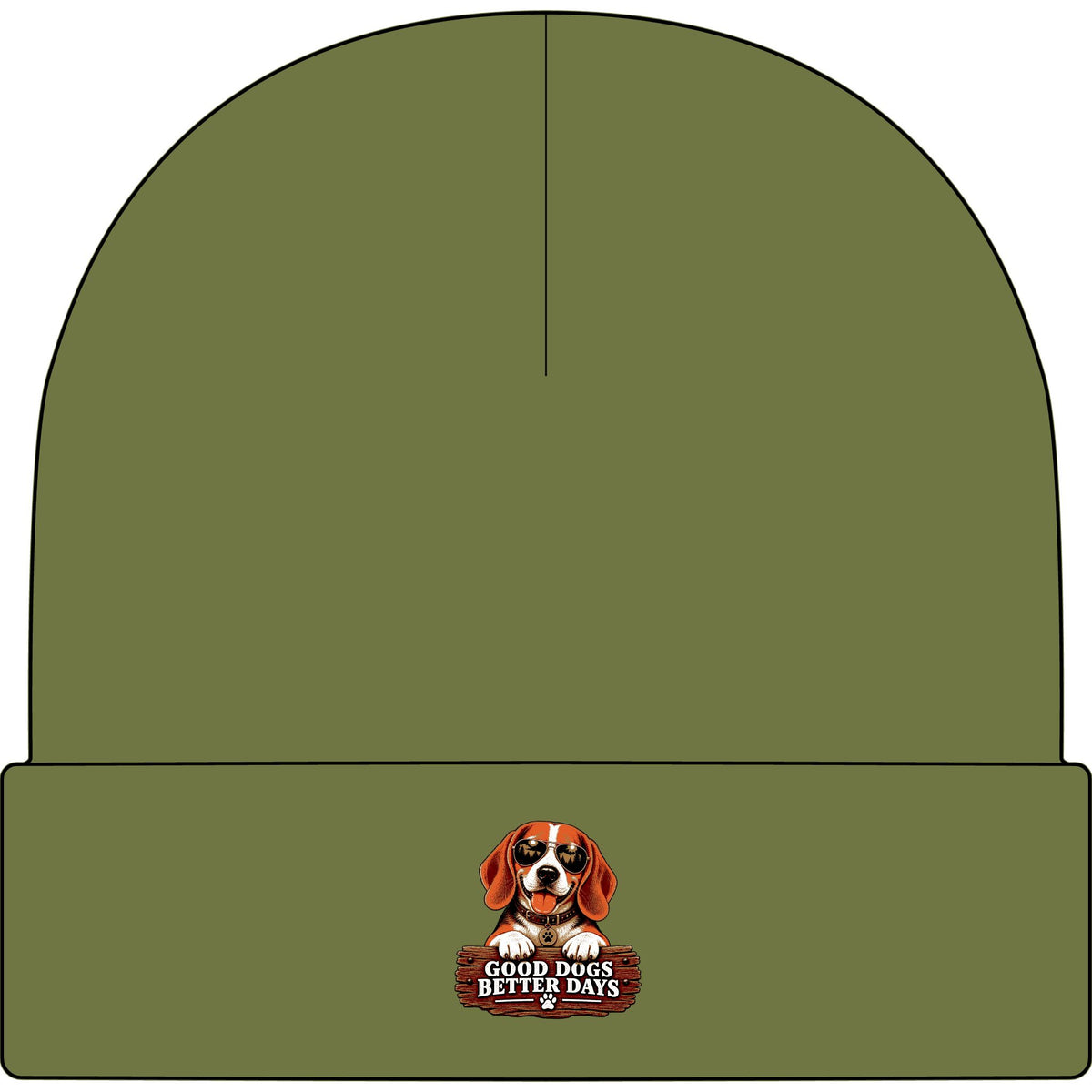 Good Dogs, Better Days - AS Colour 1107 Cuff Beanie