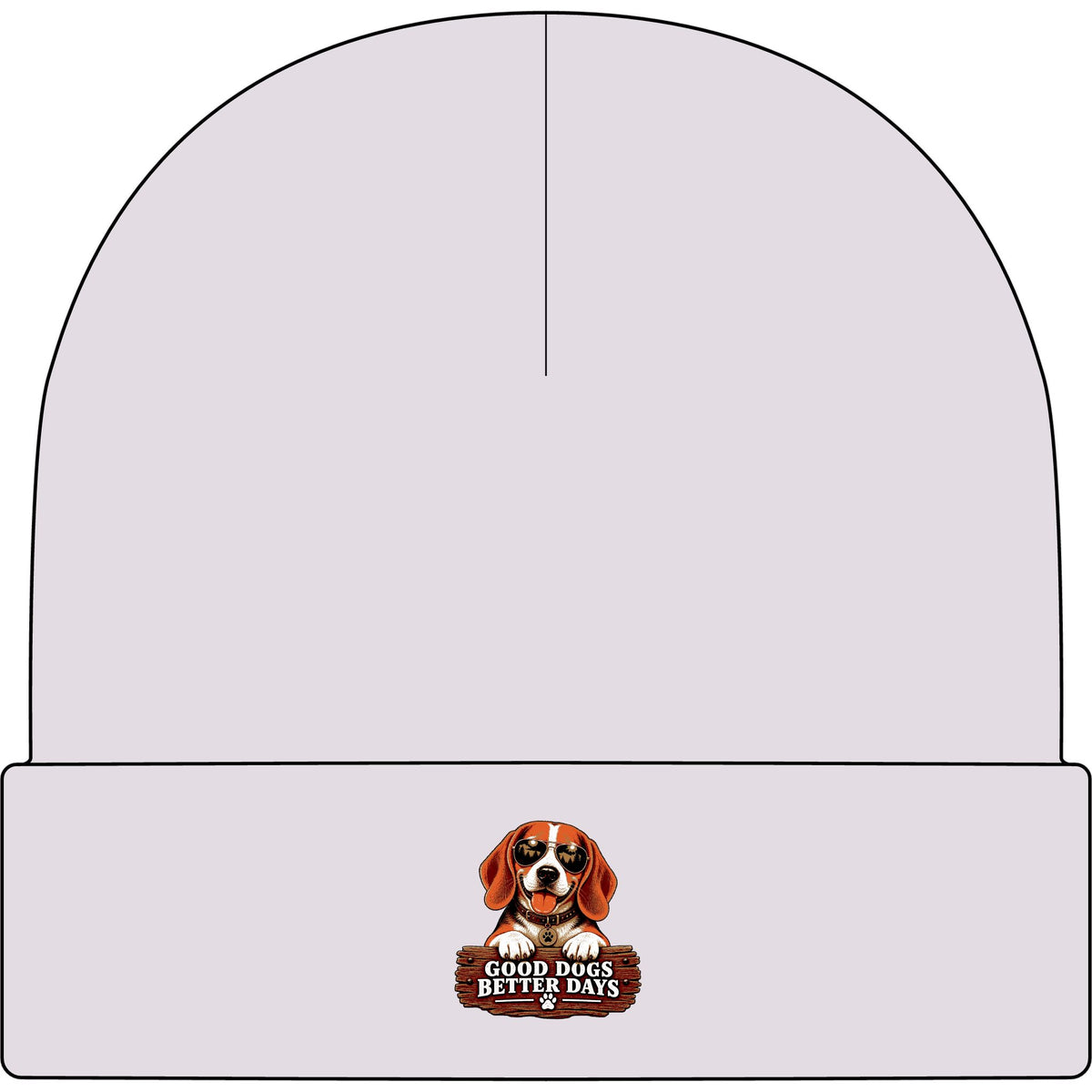 Good Dogs, Better Days - AS Colour 1107 Cuff Beanie