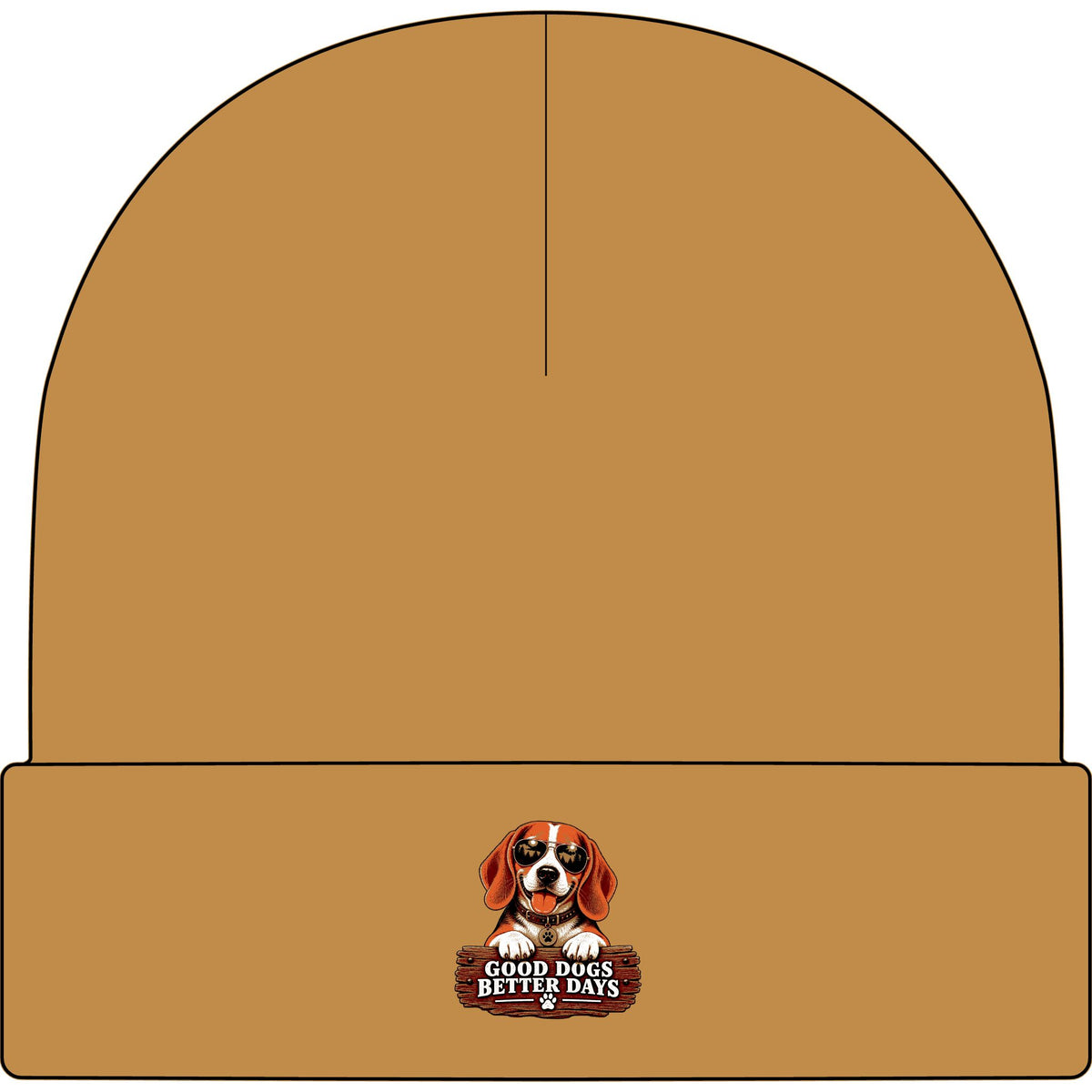 Good Dogs, Better Days - AS Colour 1107 Cuff Beanie
