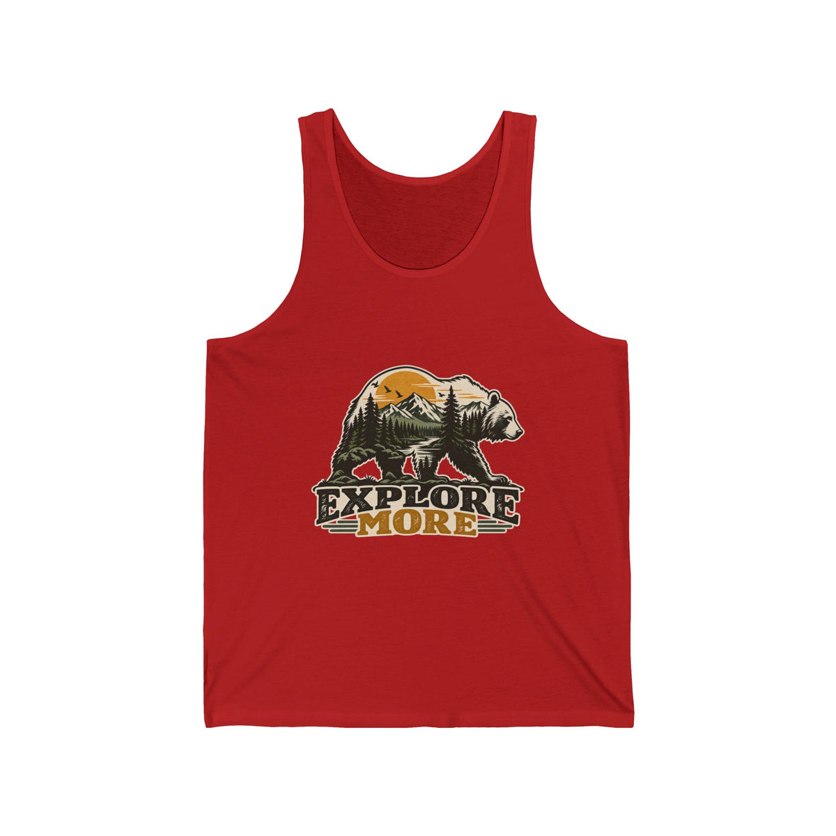 Explore More Bear - Athletic Tank