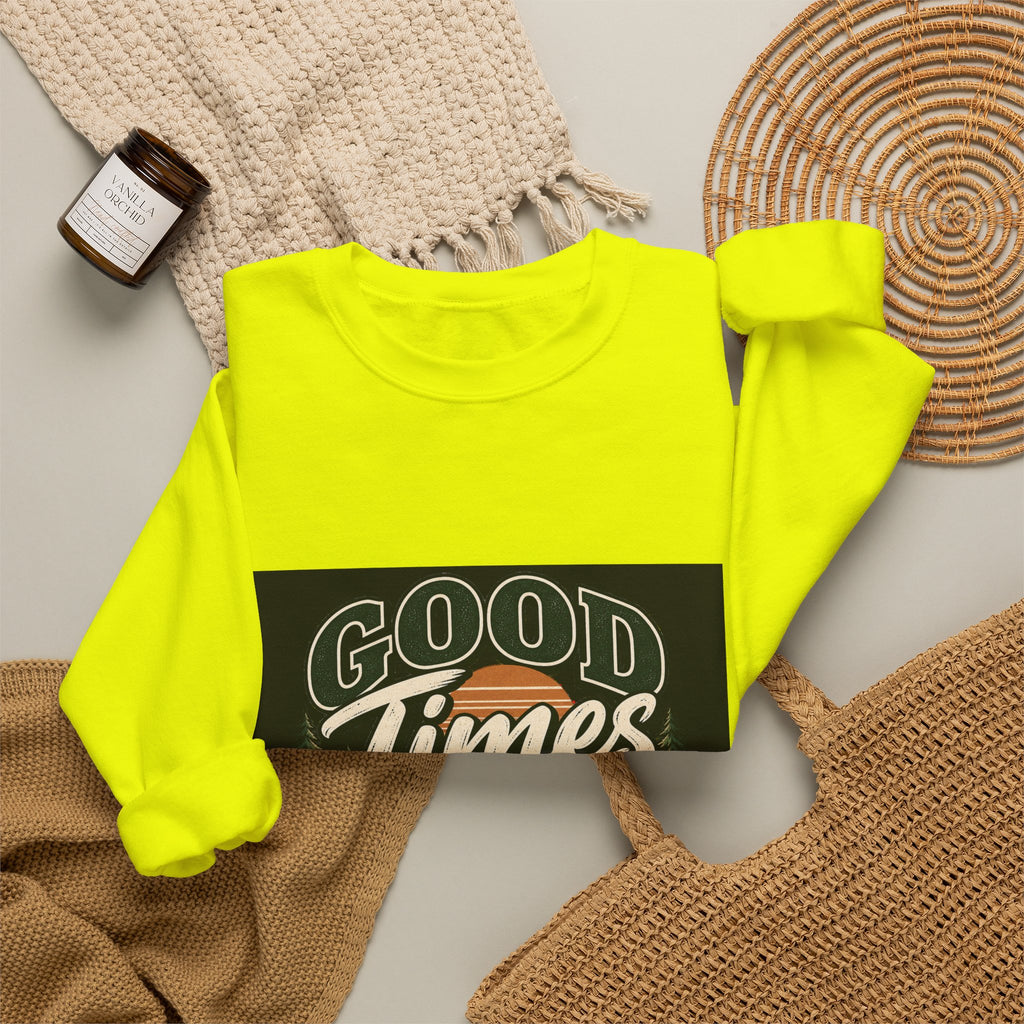 Good Times Questionable Decisions - Crewneck Sweatshirt