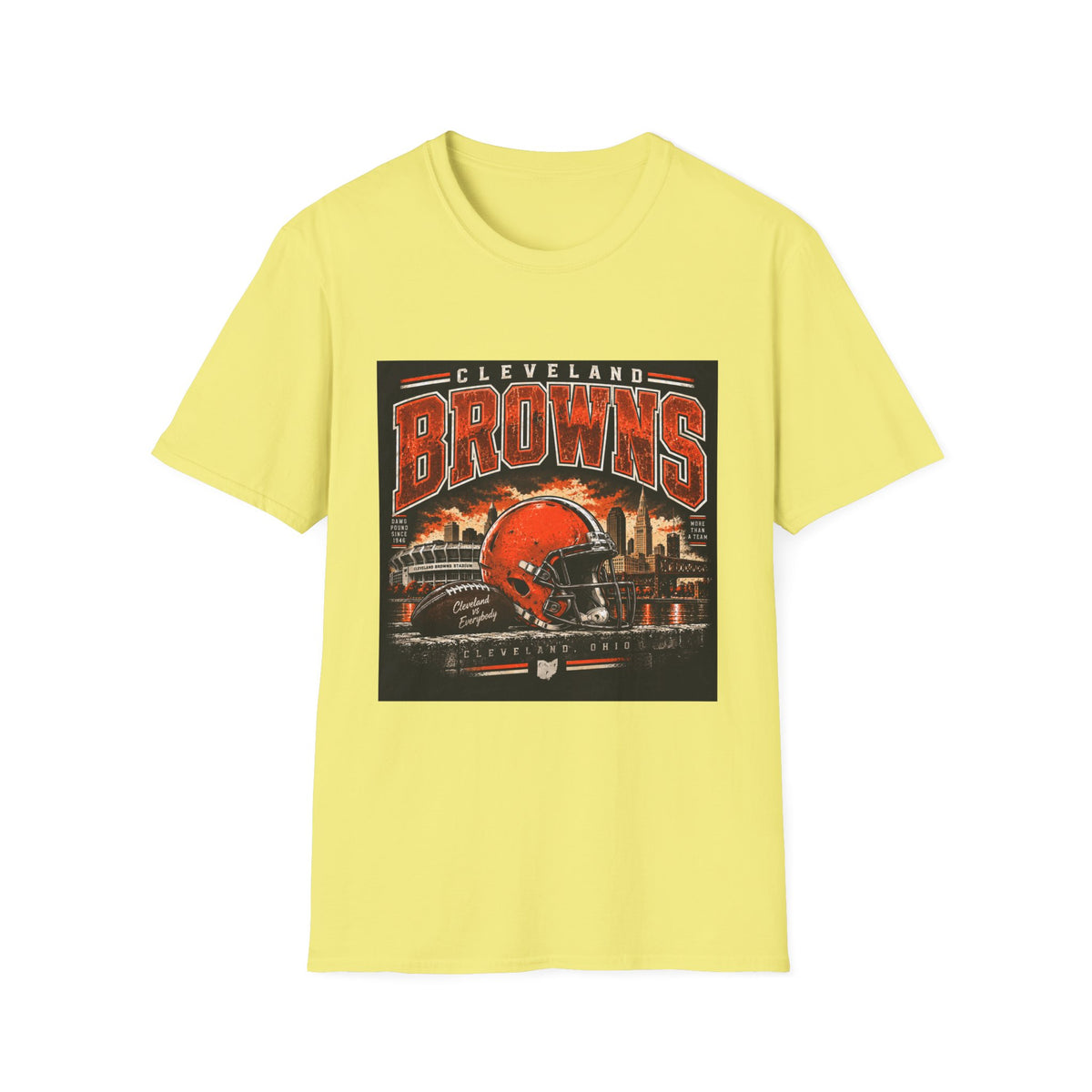 Cleveland Browns Skyline - Classic Tee