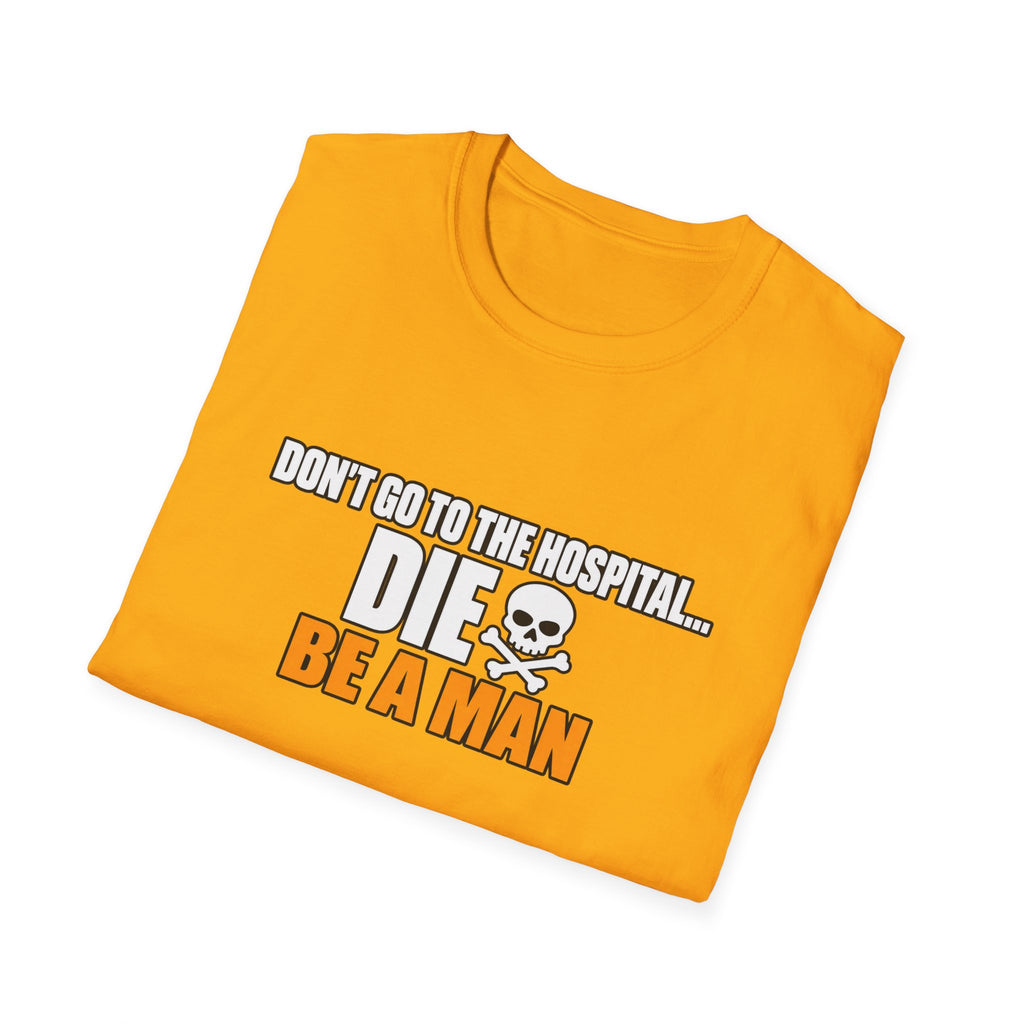 Dont Go to the Hospital - White Outlined - Classic Tee