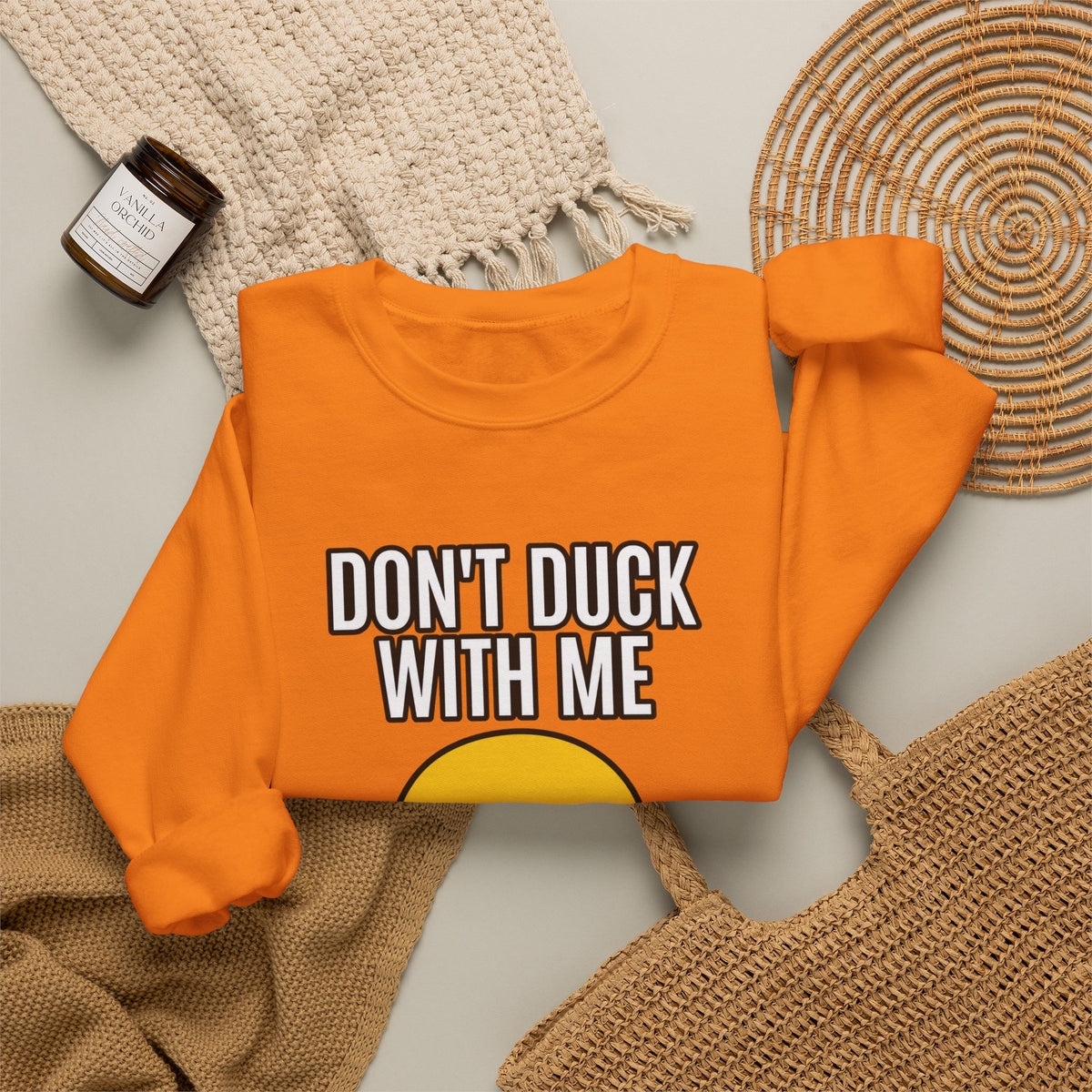 Duck With Me - Crewneck Sweatshirt
