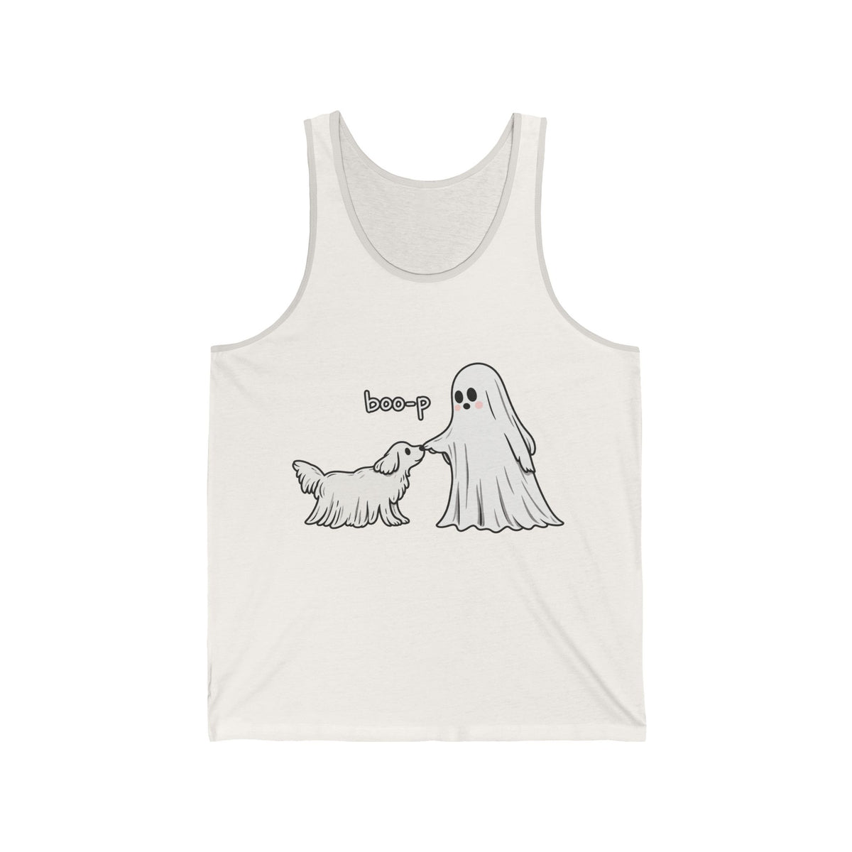 Boo-p Ghost and Dog - Athletic Tank
