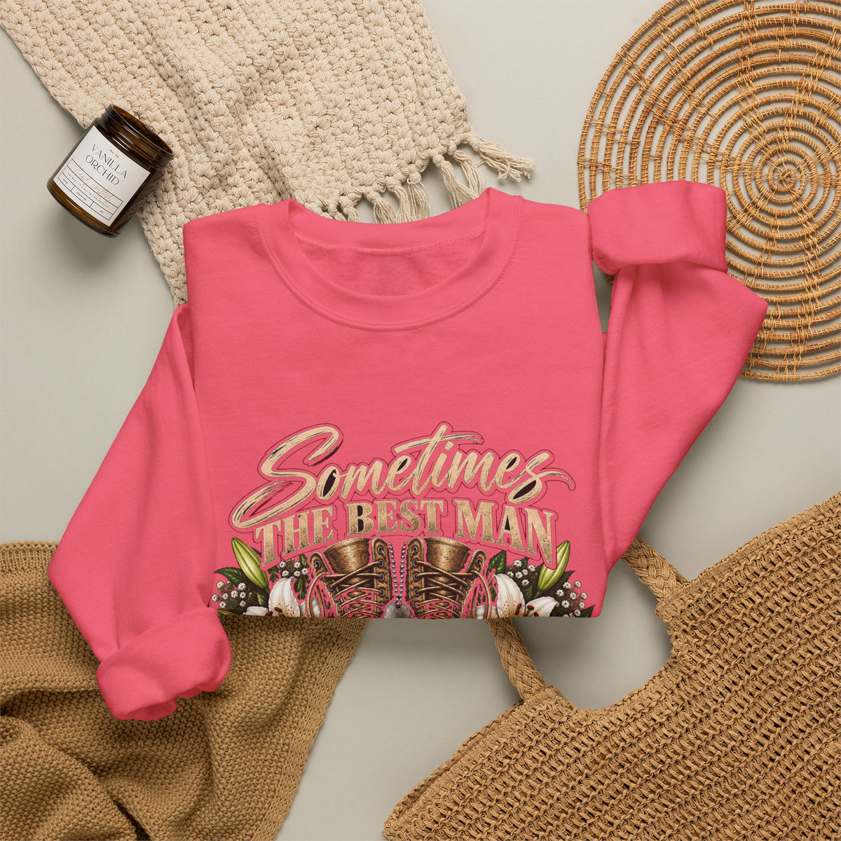 Sometimes Best Man Woman - Crewneck Sweatshirt