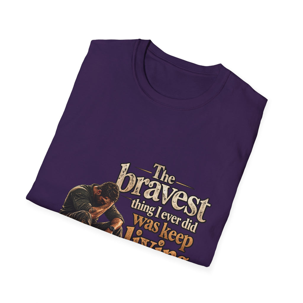 The Bravest Thing I Ever Did Was Keep Living - Classic Tee