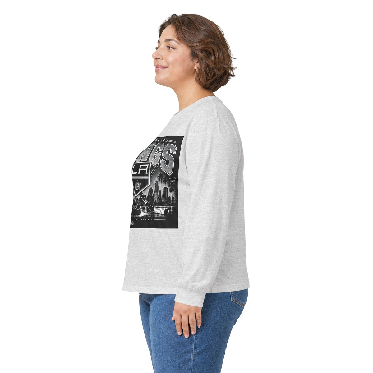 LA Kings Hockey Lives Here - Unisex Ultra Cotton Long Sleeve Tee