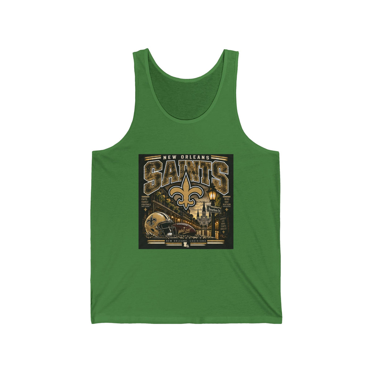 Saints Nation Glory Tee - Athletic Tank