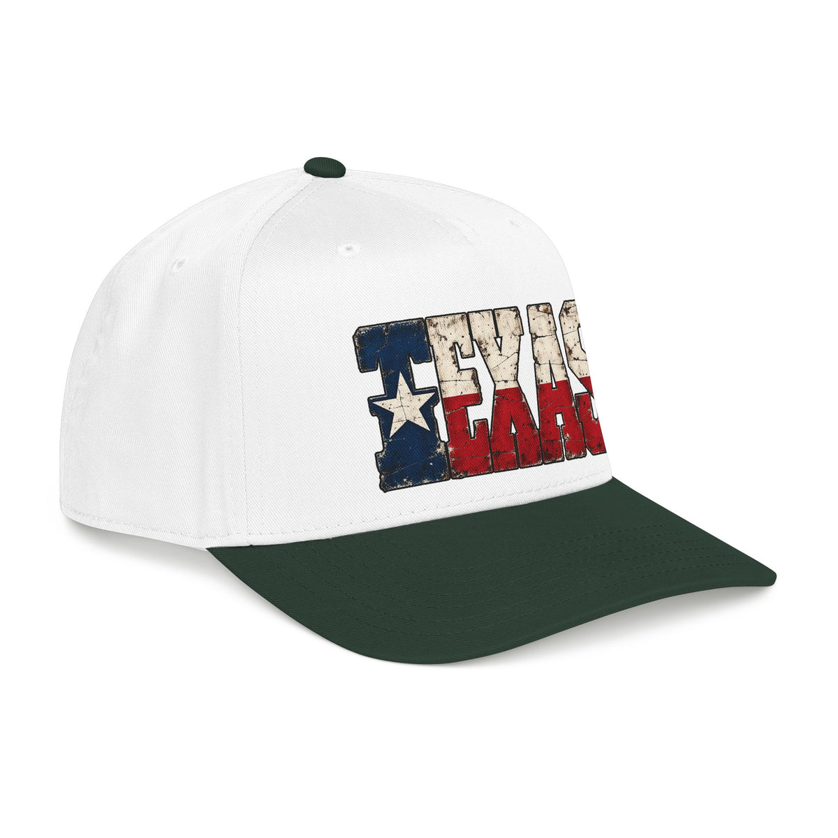 Texas Flag Block Letters - OTTO Baseball Hat