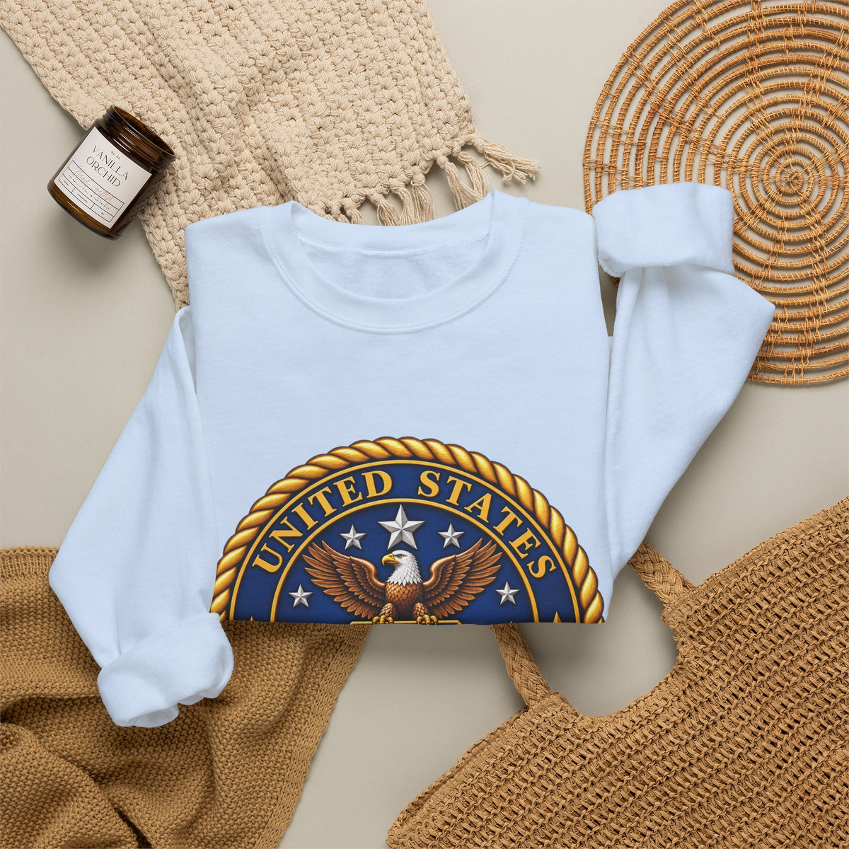 U.S. Air Force Emblem - Crewneck Sweatshirt