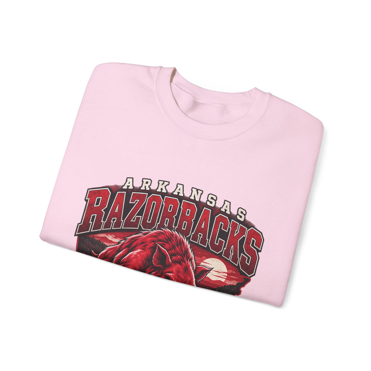 Arkansas Razorbacks State Pride - Crewneck Sweatshirt