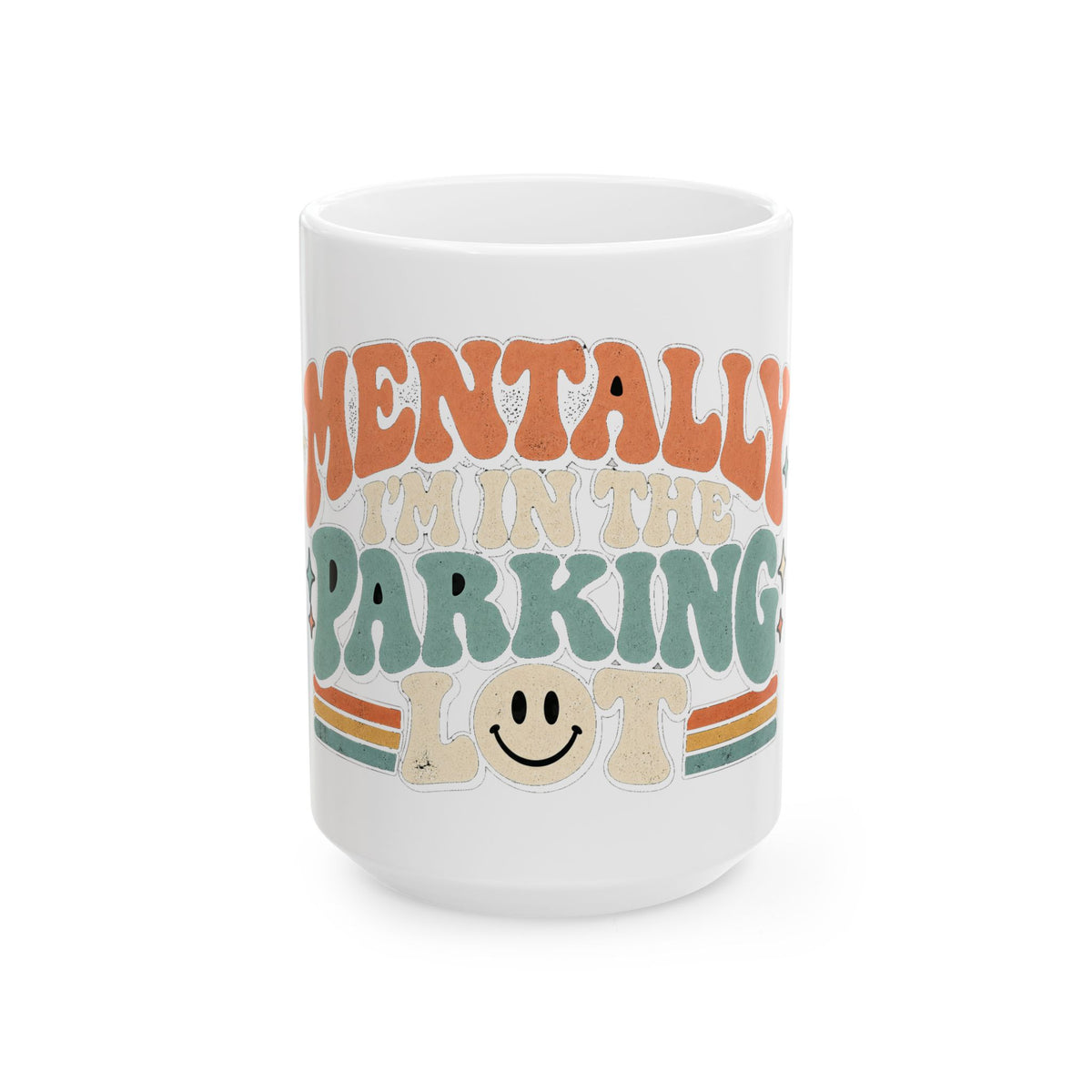 Secretly Plotting Dark Parking - Ceramic Mug 11oz and 15oz