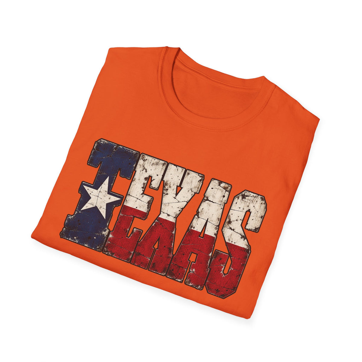 Texas Flag Block Letters - Classic Tee