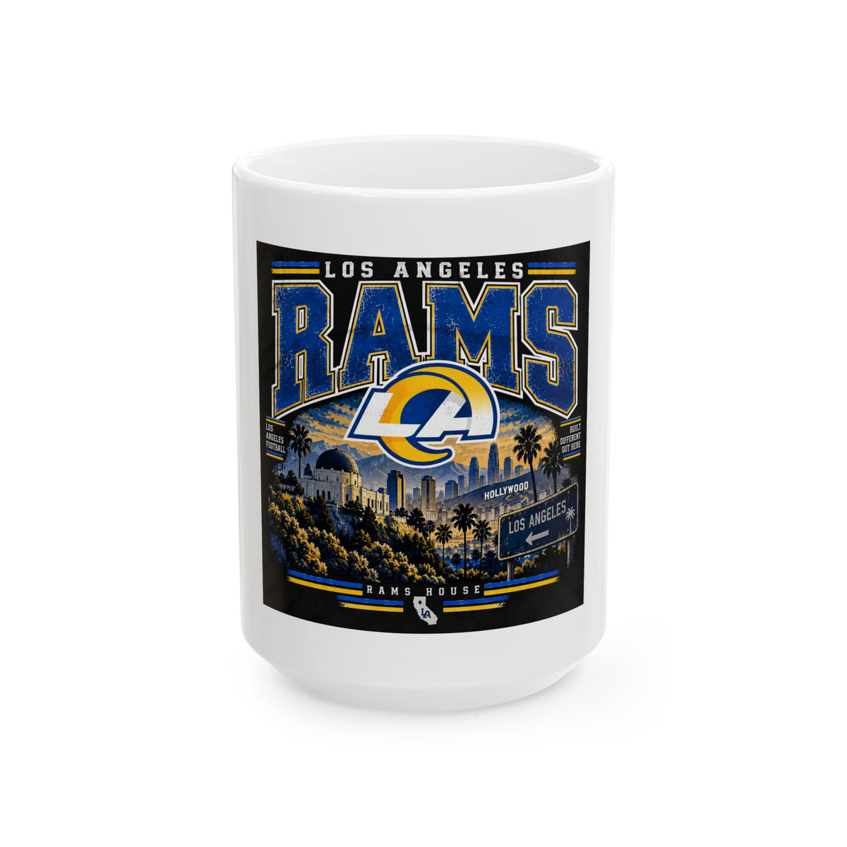 LA Rams House Pride - Ceramic Mug 11oz and 15oz