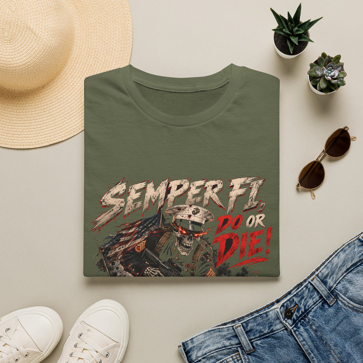 Semper Fi Do or Die - Classic Tee