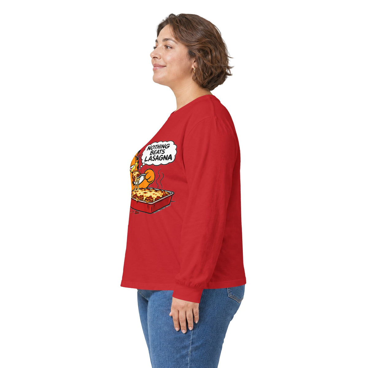 Nothing Beats Lasagna - Unisex Ultra Cotton Long Sleeve Tee
