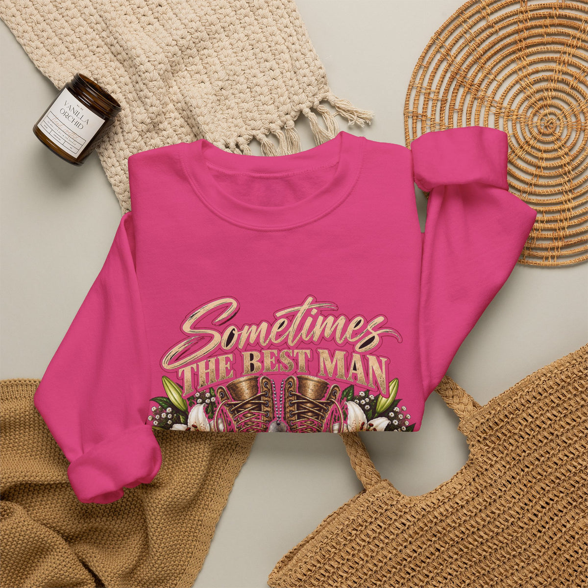 Sometimes Best Man Woman - Crewneck Sweatshirt